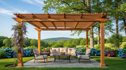 Louvered Pergola Virginia