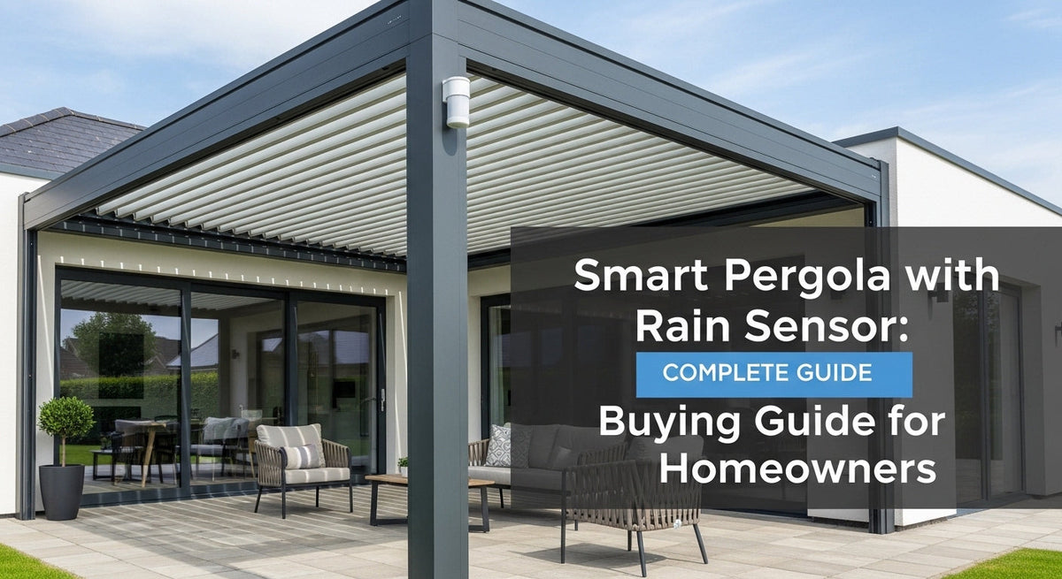 Smart Pergola with Rain Sensor: Complete Buying Guide for Homeowners
