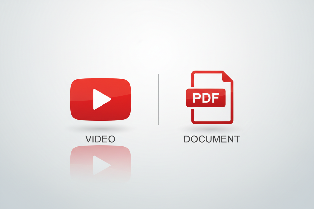 Youtube & PDF